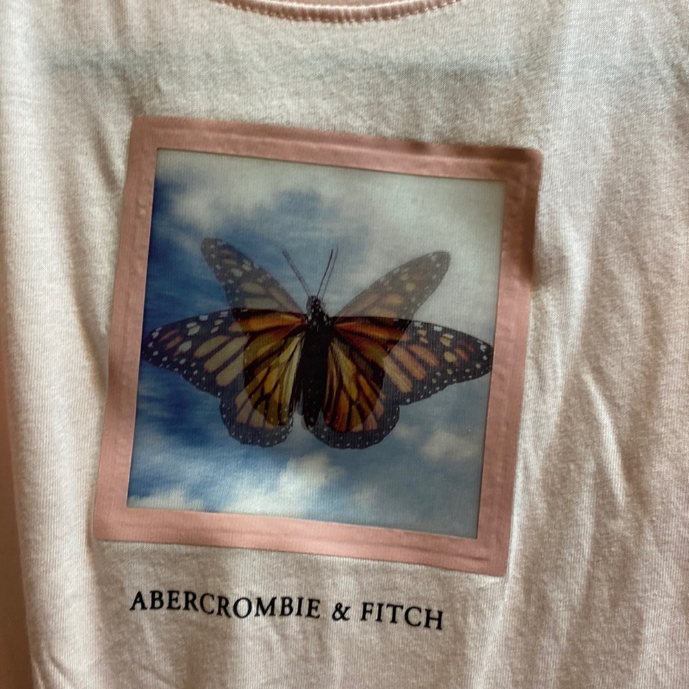 Abercrombie Kids Girls Butterfly Tank Top